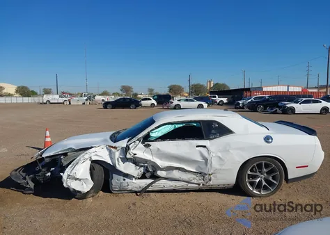 2023 Dodge Challenger Gt из США, поврежденный, VIN 2C3CDZJG5PH526202